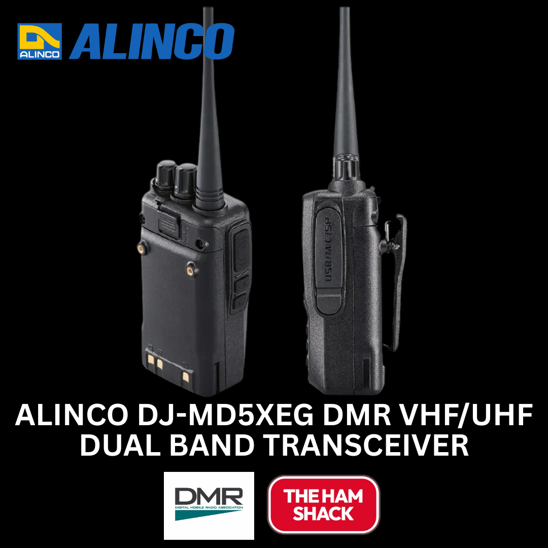 ALINCO DJ-MD5XEG DMR VHF/UHF DUAL BAND TRANSCEIVER | NZ