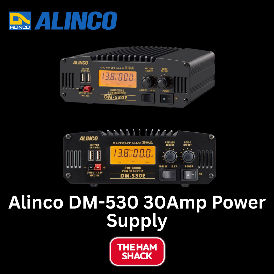 Alinco DM-530 30Amp Power Supply – The Ham Shack