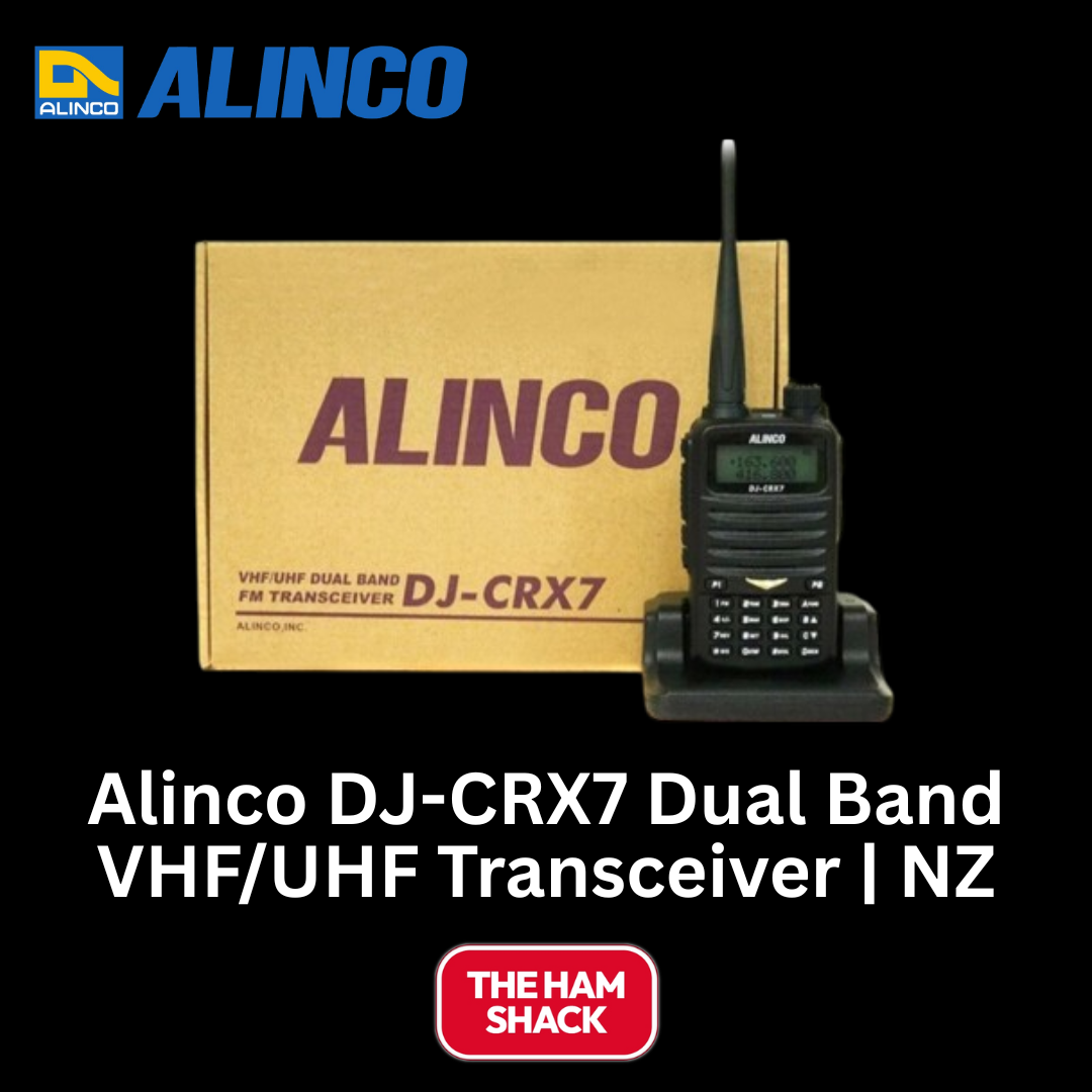 ALINCO DJ-CRX7 VHF/UHF DUAL BAND TRANSCEIVER 2M 70CM | NZ