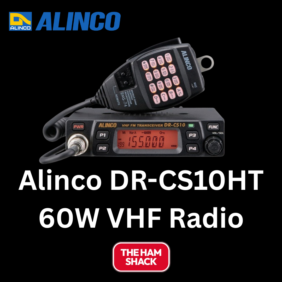 Alinco DR-CS10HT VHF Compact 60W 2 Meter Radio | Amateur Radio NZ