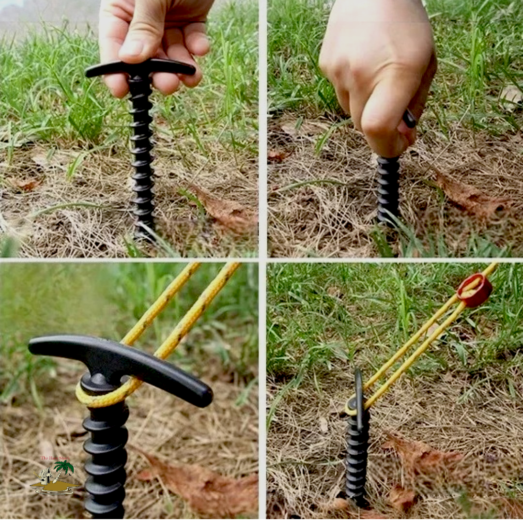 Mast Anchors | Light Weight | Screw In | 13CM