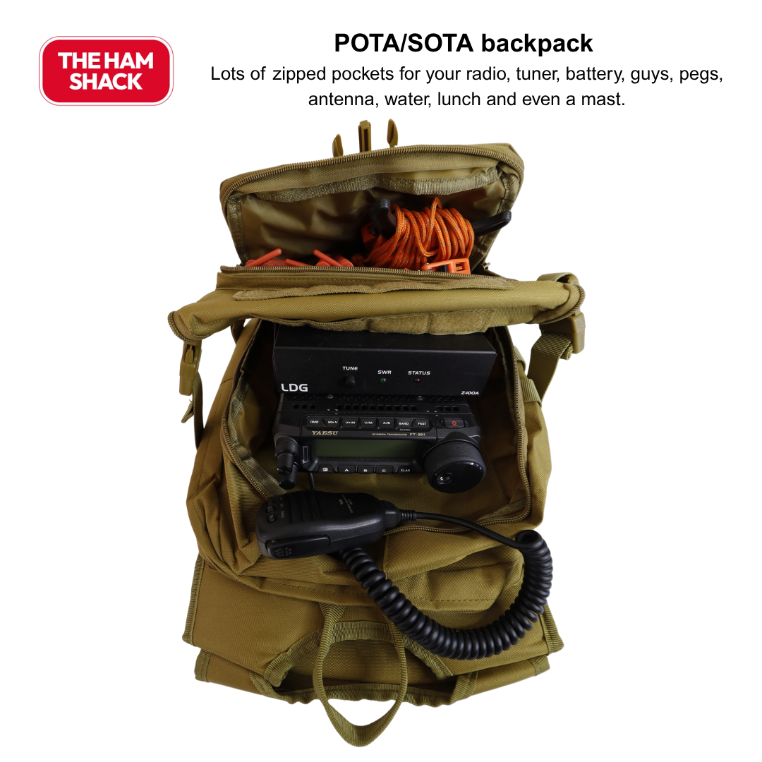 Backpack for POTA/SOTA activations