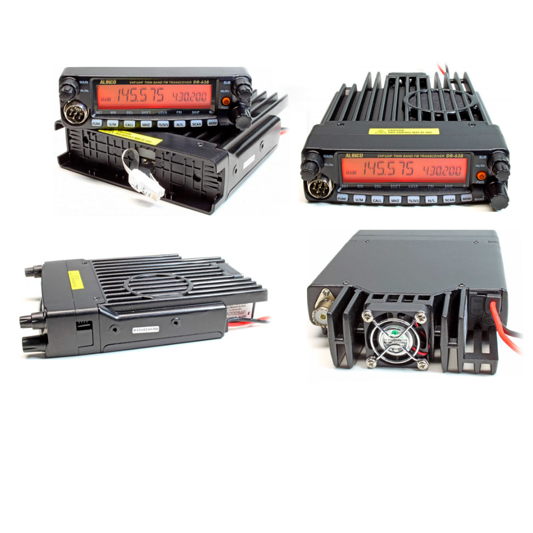 Alinco DR-638 Dual Band Amateur Mobile Radio 70cm / 2M | NZ