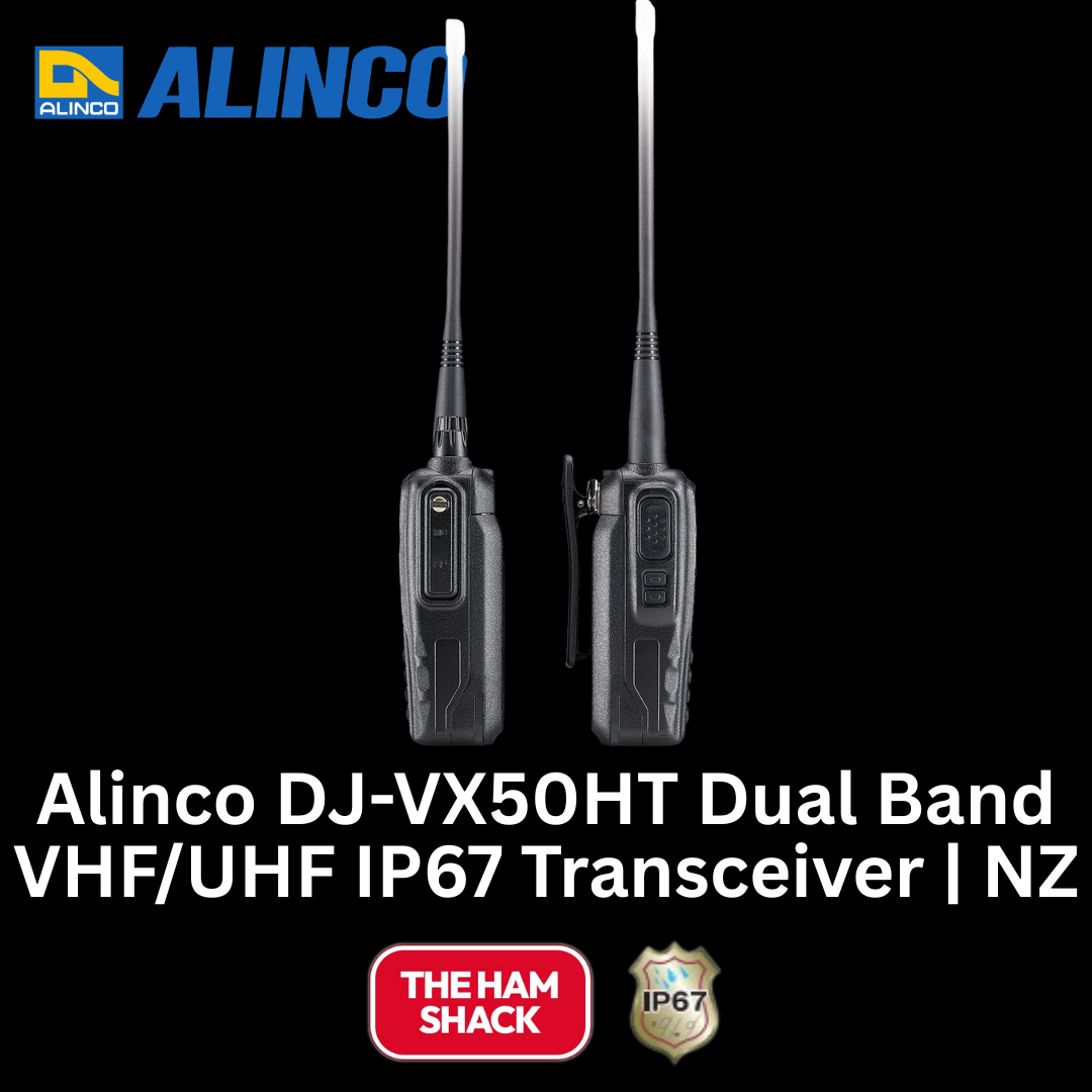 Alinco DJ-VX50 HT | VHF\UHF Handheld Transceiver | NZ Supplier