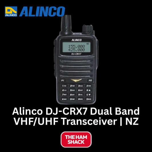 ALINCO DJ-CRX7 VHF/UHF DUAL BAND TRANSCEIVER 2M 70CM | NZ