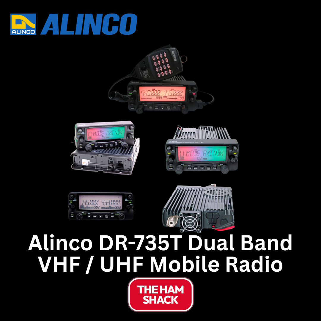 Alinco DR-735T Dual band Amateur Radio - UHF / VHF | NZ Distributer