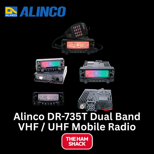 Alinco DR-735T Dual band Amateur Radio - UHF / VHF | NZ Distributer