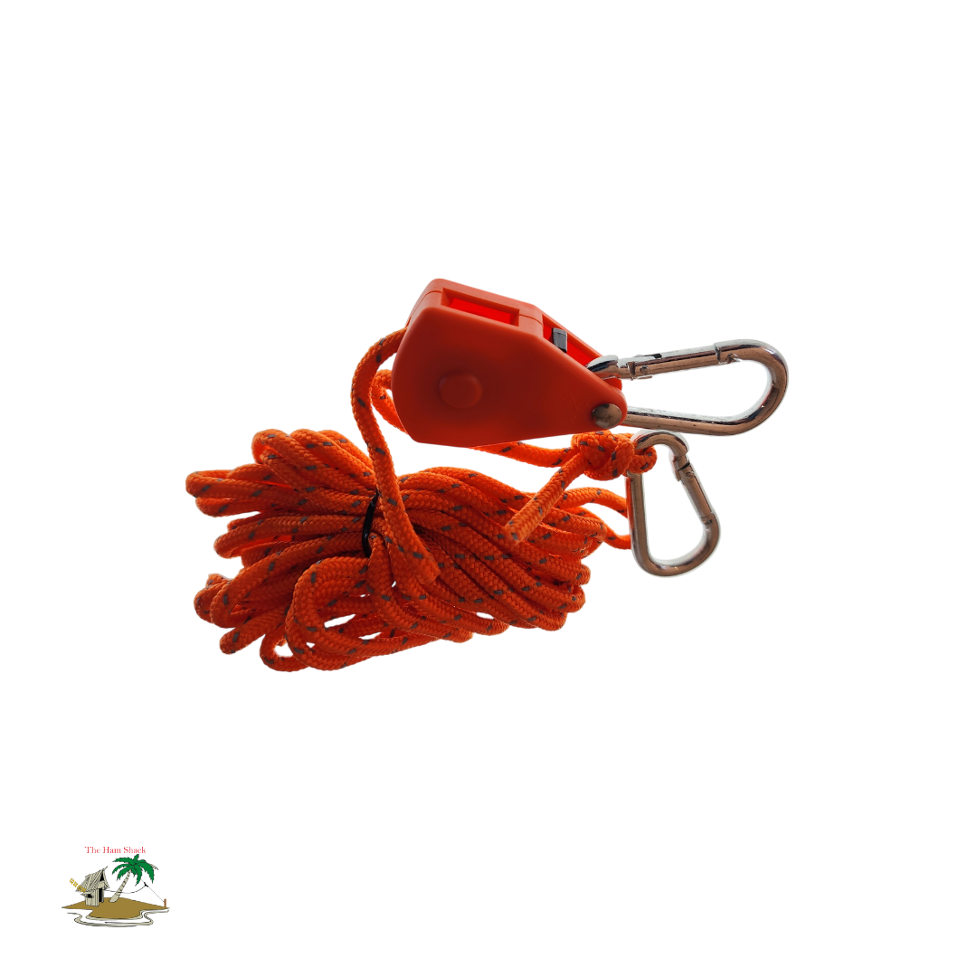 Reflective Guy Rope Kit for Radio Masts | 5M | HF Amateur Radio | 3 Pieces