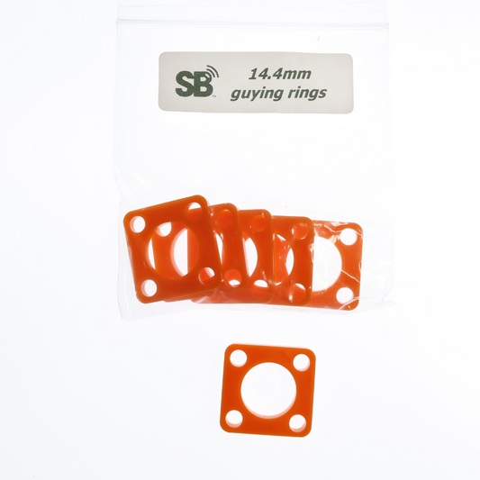 SOTABEAMS Guying ring, 14.4mm inner diameter (pack of 5) | NZ