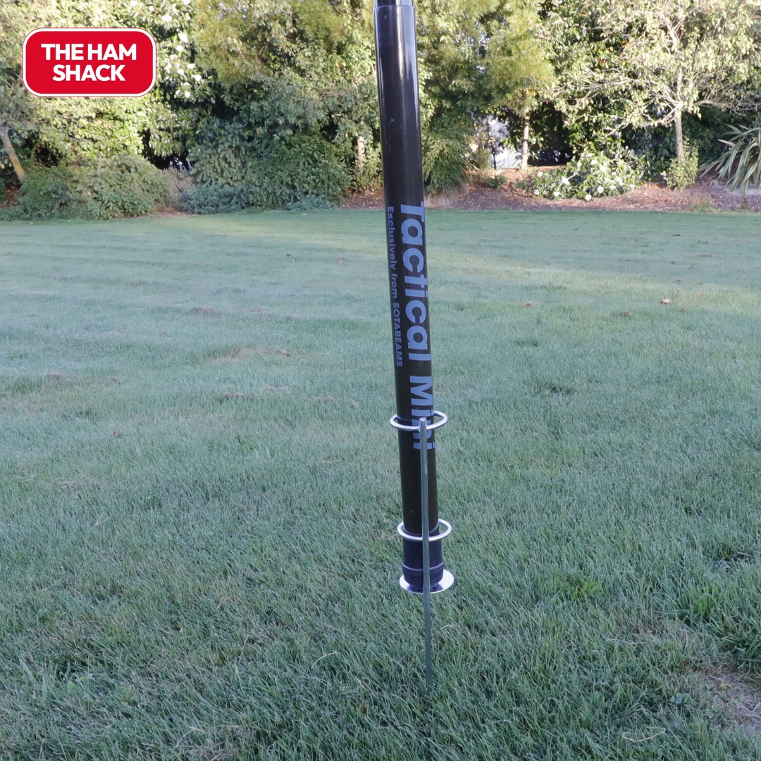 Ground spike for Telescopic masts