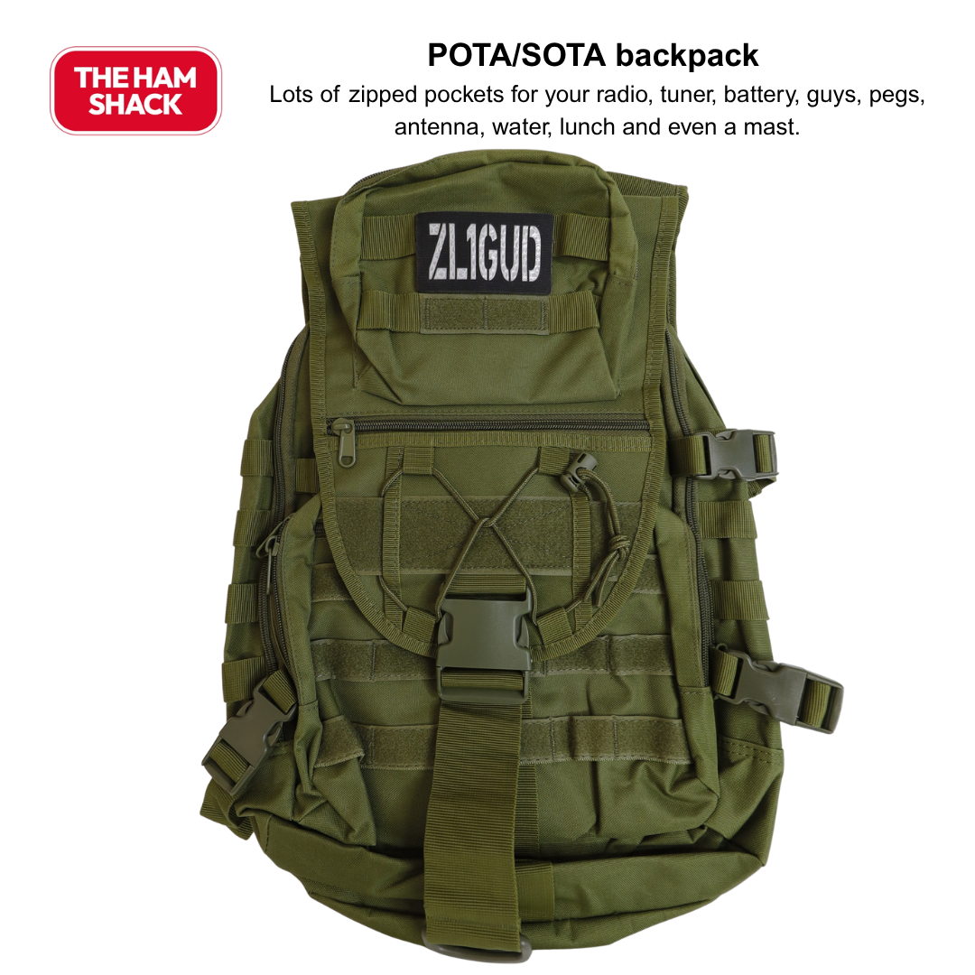 Backpack for POTA/SOTA activations