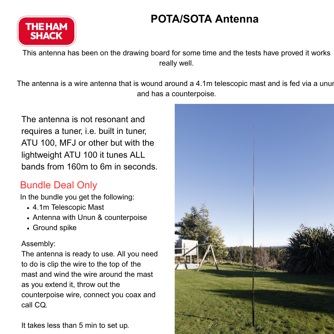 Antenna for POTA/SOTA 4m option