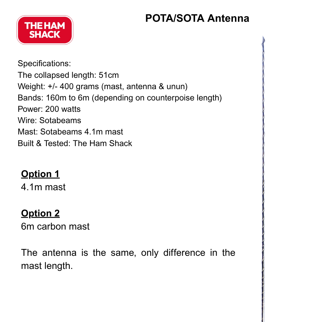 Antenna for POTA/SOTA 4m option