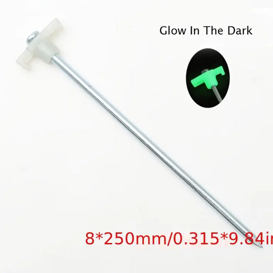 Steel 250mm Pegs for POTA poles - for very hard ground