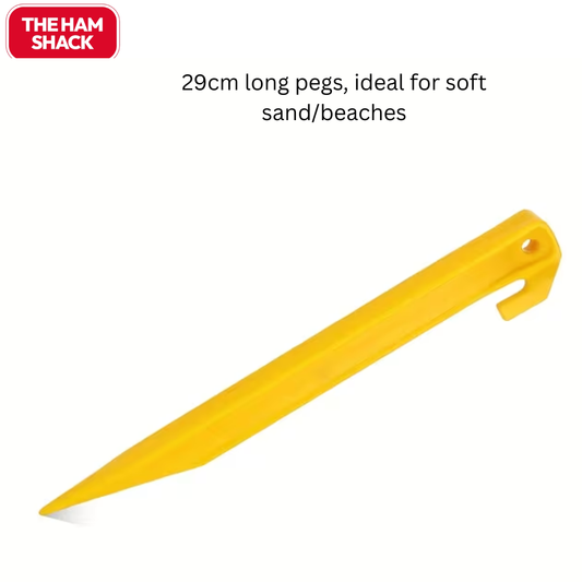 29cm long plastic pegs