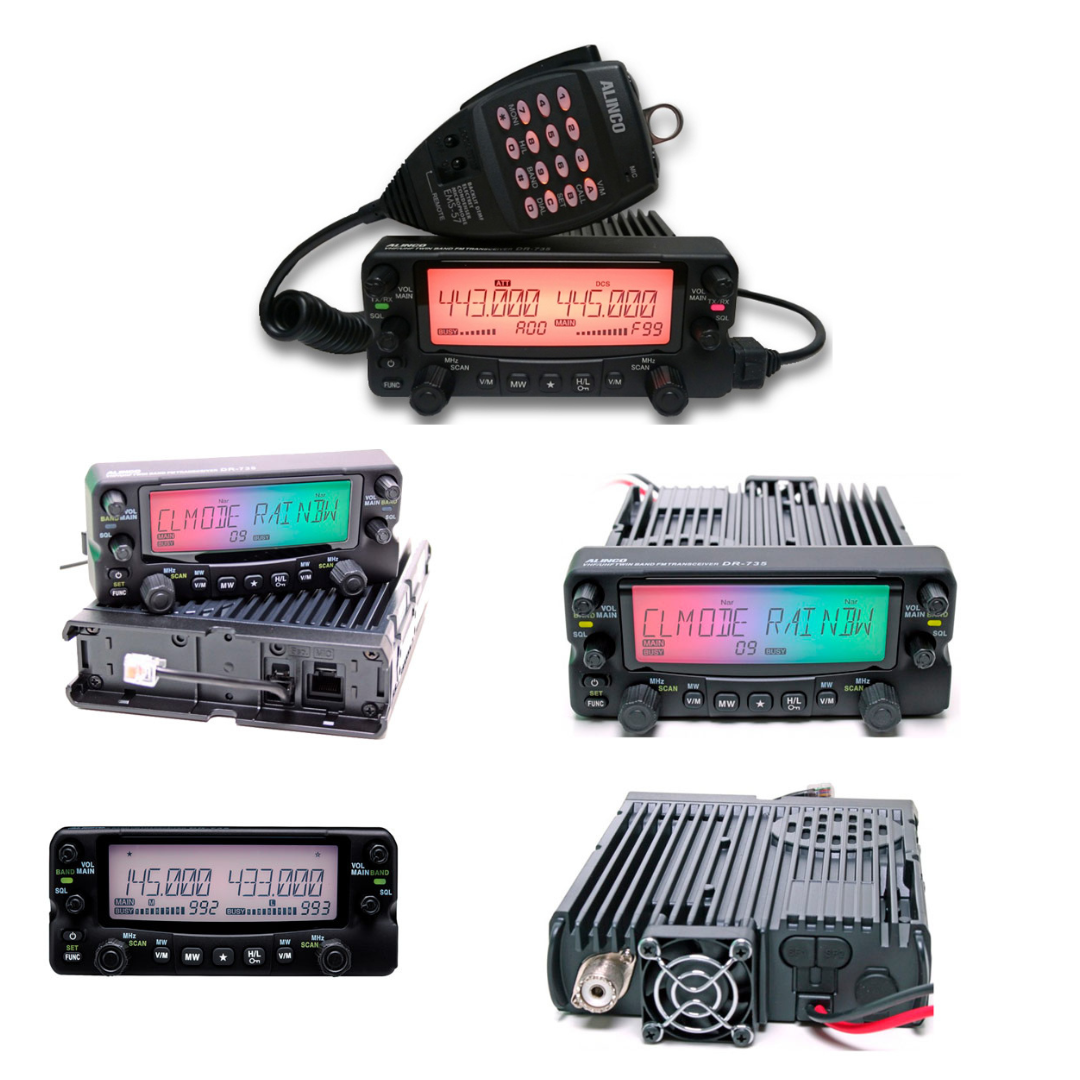 Alinco DR-735T Dual band Amateur Radio - UHF / VHF | NZ Distributer