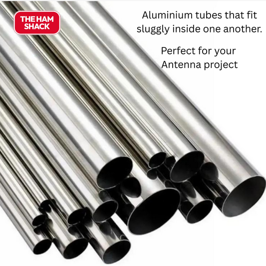 Aluminium Tube 9.52mm OD 0.91mm wall thickness - price per 6m length
