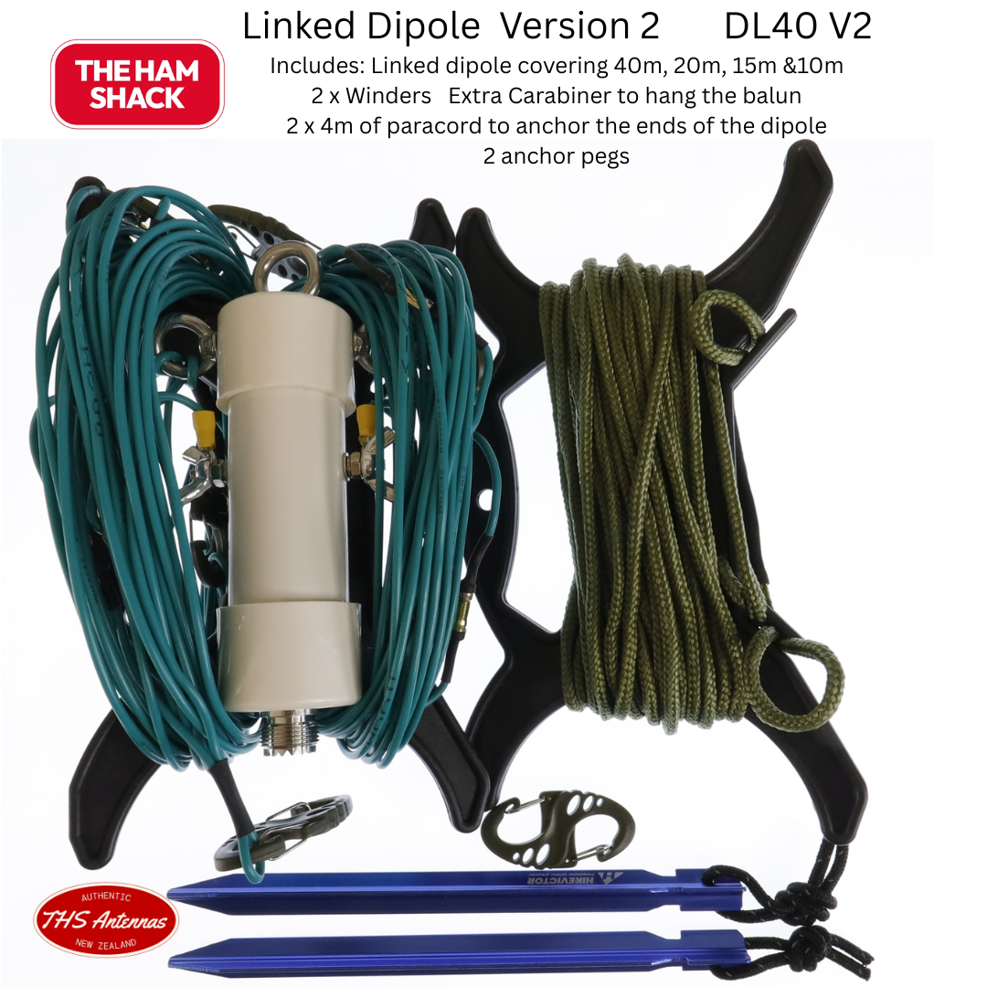 Linked Dipole Wire Antennas Version 2 | NZ Made | SOTA | POTA