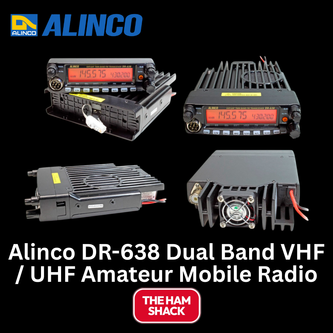Alinco DR-638 Dual Band Amateur Mobile Radio 70cm / 2M | NZ