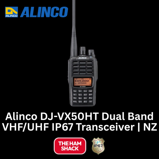 Alinco DJ-VX50 HT | VHF\UHF Handheld Transceiver | NZ Supplier